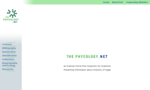 Phycology.net thumbnail