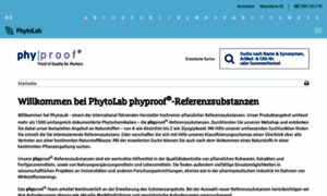 Phyproof.phytolab.de thumbnail