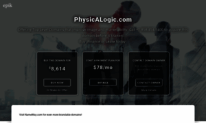 Physicalogic.com thumbnail