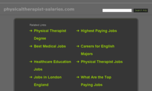 Physicaltherapist-salaries.com thumbnail