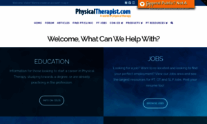 Physicaltherapist.com thumbnail