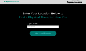 Physicaltherapists.com thumbnail