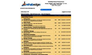 Physicaltherapy.rehabedge.com thumbnail