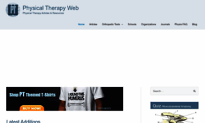 Physicaltherapyweb.com thumbnail