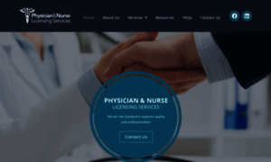 Physician-nurselicensing.com thumbnail