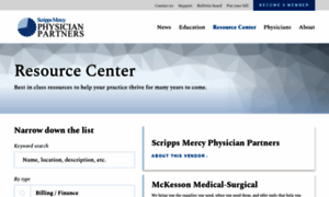 Physicianresourcecenter.com thumbnail