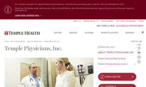 Physicians.templehealth.org thumbnail