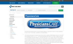 Physicianscarefirstaid.com thumbnail