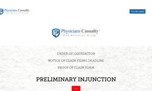 Physicianscasualty.com thumbnail