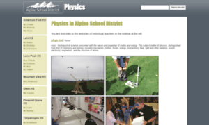 Physics.alpinedistrict.org thumbnail