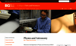 Physics.bgsu.edu thumbnail