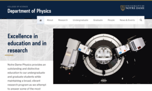 Physics.nd.edu thumbnail