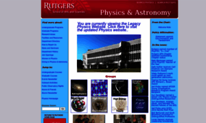 Physics.rutgers.edu thumbnail
