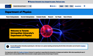 Physics.ryerson.ca thumbnail