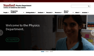 Physics.stanford.edu thumbnail