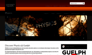 Physics.uoguelph.ca thumbnail