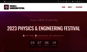 Physicsfestival.tamu.edu thumbnail