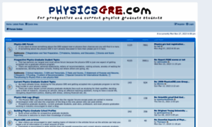 Physicsgre.com thumbnail