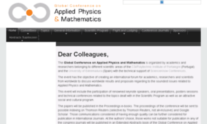 Physicsmaths.skconferences.com thumbnail