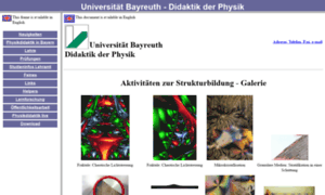 Physikdidaktik.uni-bayreuth.de thumbnail