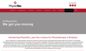 Physiotec.com.au thumbnail