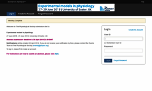 Physoc-experimental-models-physiology.abstractcentral.com thumbnail