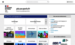 Pia.ac-paris.fr thumbnail