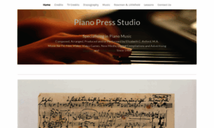 Piano-press-studio.com thumbnail