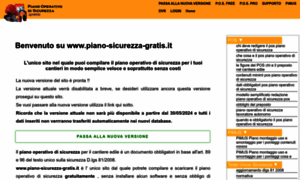 Piano-sicurezza-gratis.it thumbnail