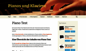 Piano-test.info thumbnail