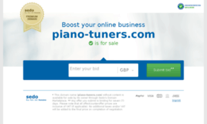 Piano-tuners.com thumbnail