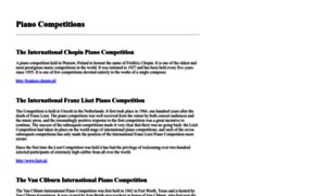 Pianocompetitions.com thumbnail