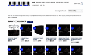 Pianocovershop.com thumbnail