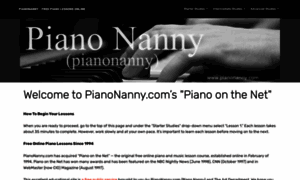Pianonanny.com thumbnail
