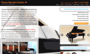 Pianorentalcentre.ca thumbnail