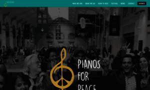 Pianosforpeace.org thumbnail