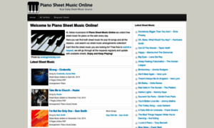 Pianosheetmusiconline.com thumbnail