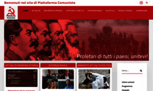 Piattaformacomunista.com thumbnail