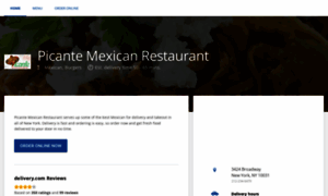 Picantemexicanrestaurantnyc.com thumbnail