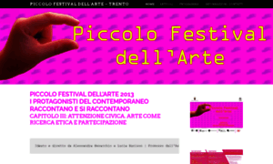 Piccolofestivalartetrento.wordpress.com thumbnail