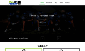 Pick10footballpool.com thumbnail