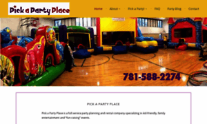Pickapartyplace.com thumbnail