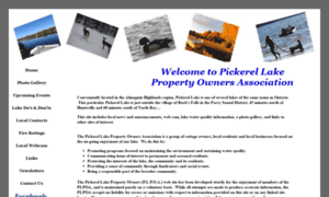 Pickerellakepropertyowners.ca thumbnail