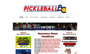 Pickleballbc.ca thumbnail