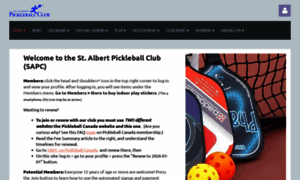 Pickleballstalbert.ca thumbnail