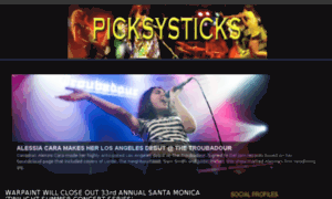 Picksysticks.com thumbnail