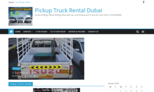 Pickuptruckrentldubai.com thumbnail