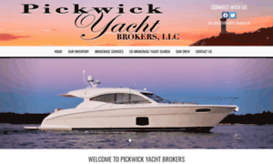 Pickwickyachtbrokers.com thumbnail
