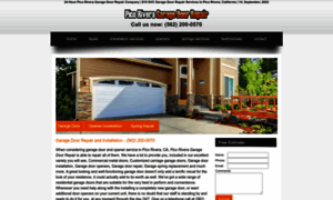 Picoriveracagaragedoors.com thumbnail