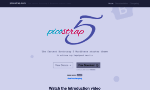 Picostrap.com thumbnail